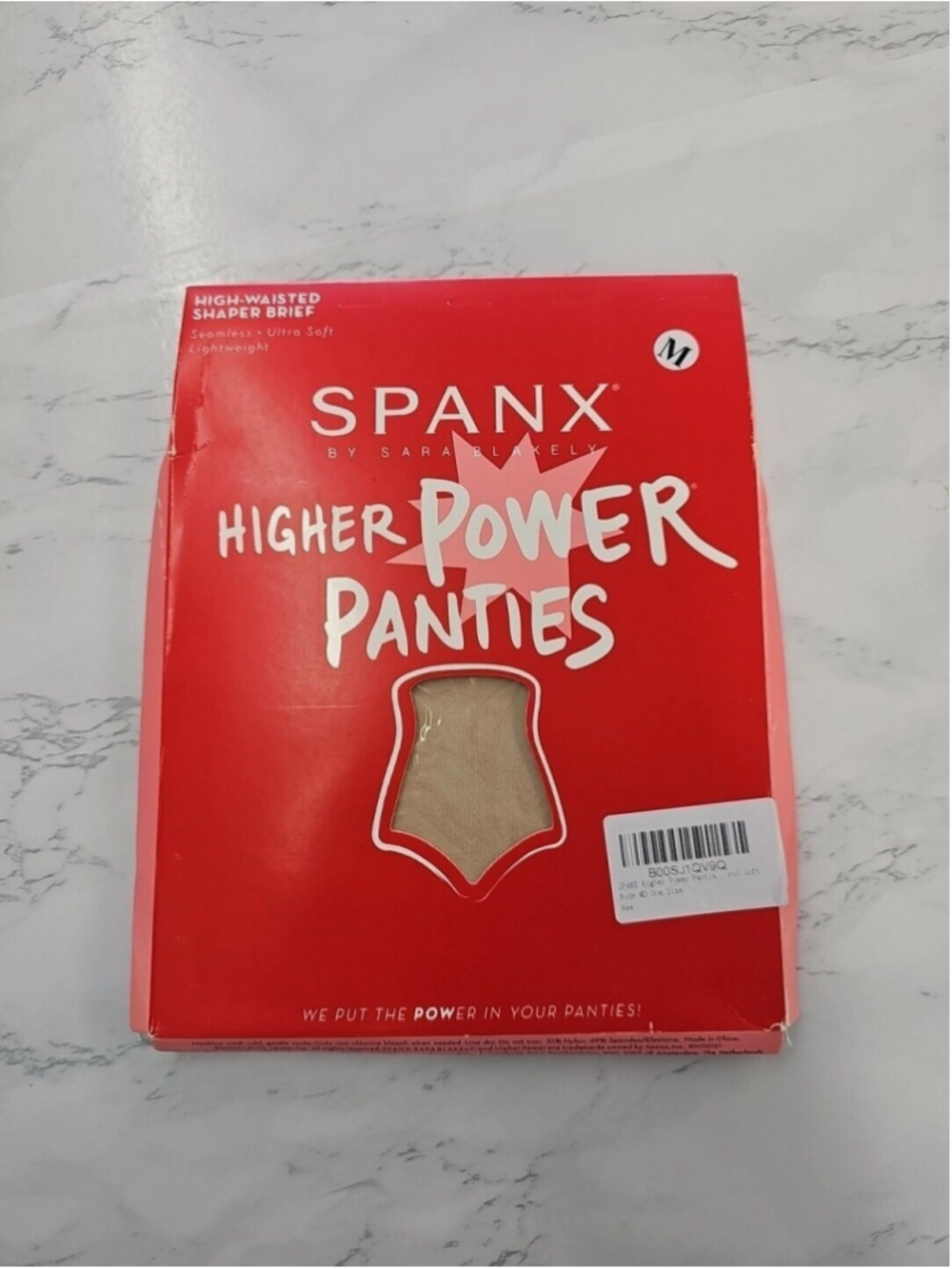 Spanx Higher Power Brief High-Waisted Shaper Medium Soft Nude